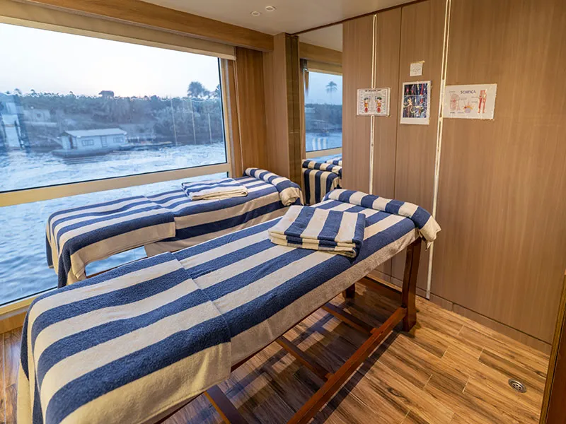 Facilities aboard the Golden Boat Nile Cruise Nile cruise
